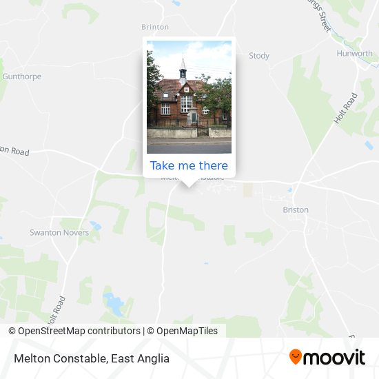 Melton Constable map