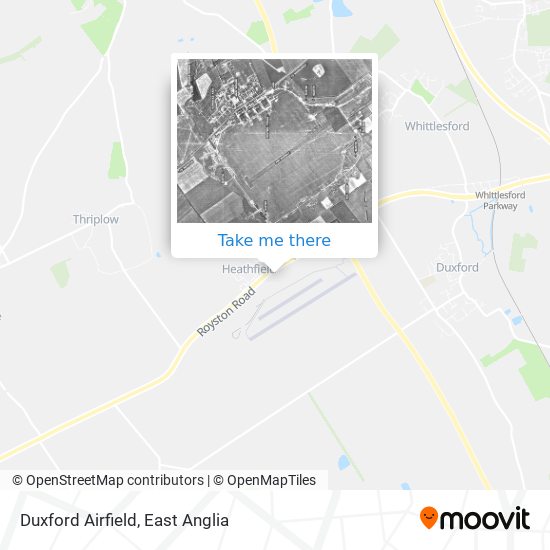 Duxford Airfield map