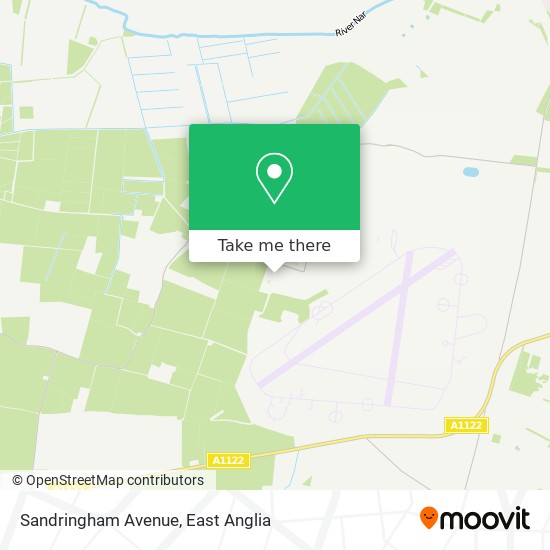 Sandringham Avenue map