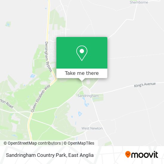 Sandringham Country Park map