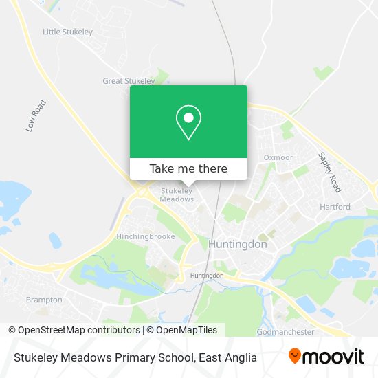 Stukeley Meadows Primary School map