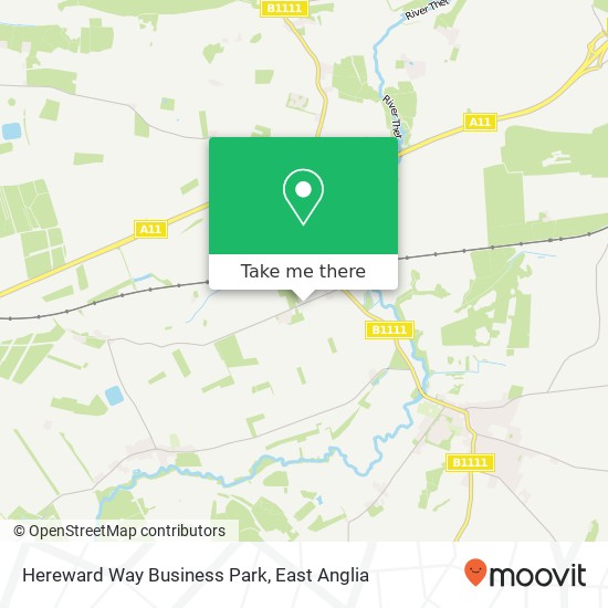 Hereward Way Business Park map