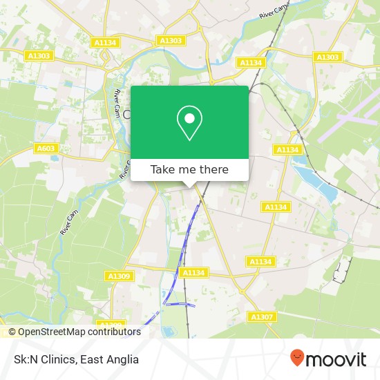 Sk:N Clinics, 7 Brooklands Avenue Cambridge Cambridge CB2 8DE map