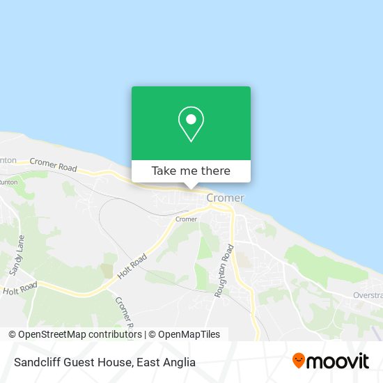 Sandcliff Guest House map