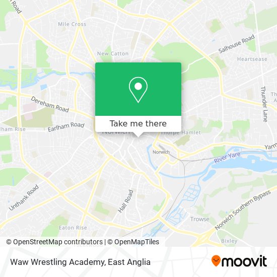 Waw Wrestling Academy map