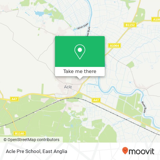 Acle Pre School, Fletcher Way Acle Norwich NR13 3 map