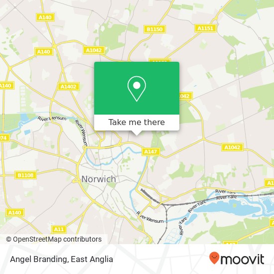 Angel Branding, 24 Anchor Street Norwich Norwich NR3 1NR map