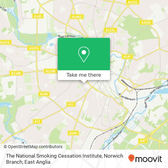 The National Smoking Cessation Institute, Norwich Branch, 22 Union Street Norwich Norwich NR2 2SL map