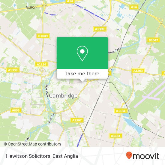 Hewitson Solicitors, 42 Newmarket Road Cambridge Cambridge CB5 8 map