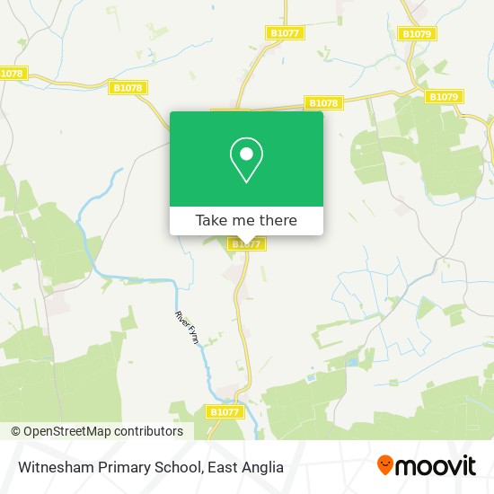 Witnesham Primary School map