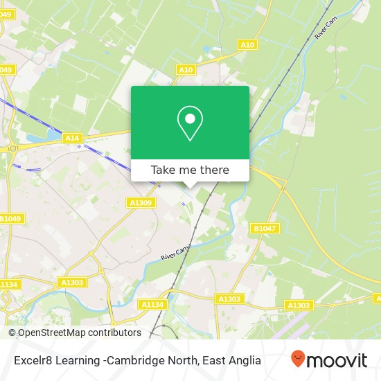Excelr8 Learning -Cambridge North, 20 Cowley Road Cambridge Cambridge CB4 0 map