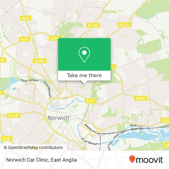 Norwich Car Clinic, 85 Mousehold Avenue Norwich Norwich NR3 4RS map