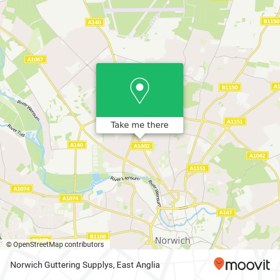 Norwich Guttering Supplys, 277B Aylsham Road Norwich Norwich NR3 2 map