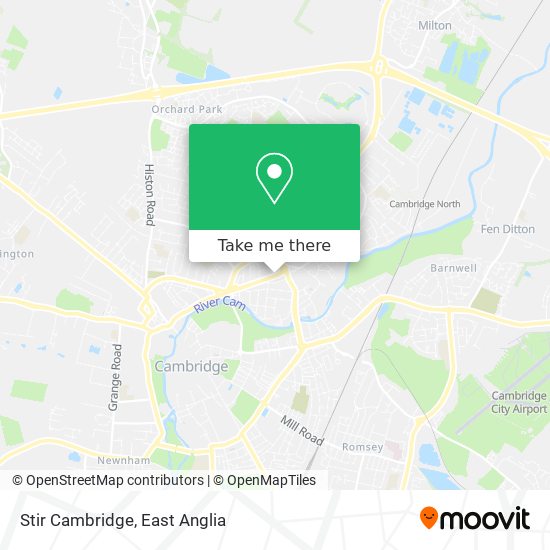 Stir Cambridge map