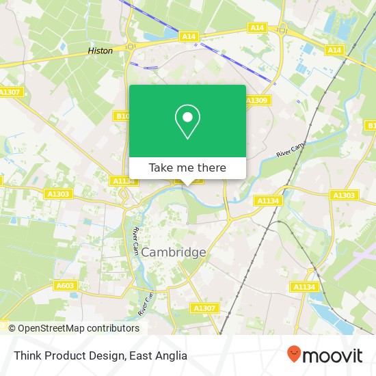 Think Product Design, 30 Trafalgar Road Cambridge Cambridge CB4 1EU map