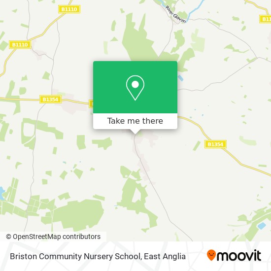 Briston Community Nursery School map