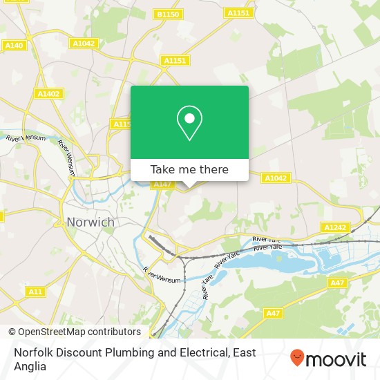 Norfolk Discount Plumbing and Electrical, 38A Plumstead Road Norwich Norwich NR1 4 map