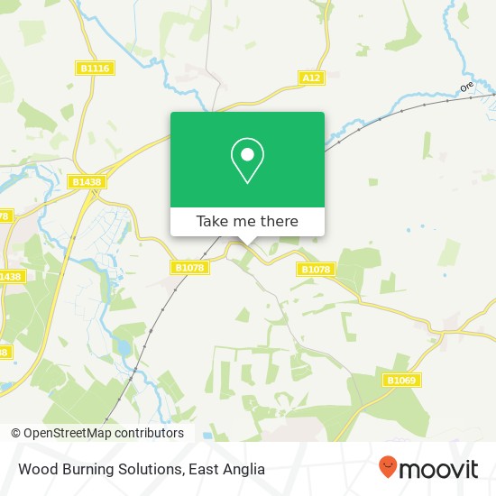 Wood Burning Solutions, B1078 Campsea Ashe Woodbridge IP13 0 map