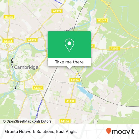 Granta Network Solutions, 196 Vinery Road Cambridge Cambridge CB1 3 map