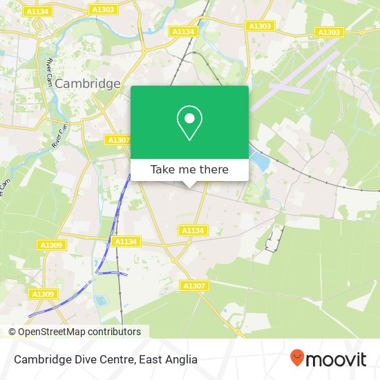 Cambridge Dive Centre, 252 Cherry Hinton Road Cambridge Cambridge CB1 7 map