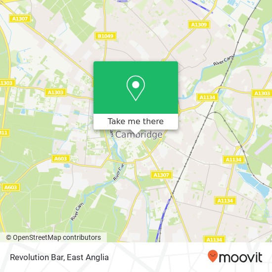 Revolution Bar map