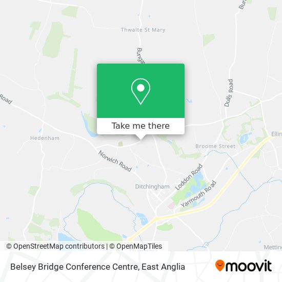 Belsey Bridge Conference Centre map