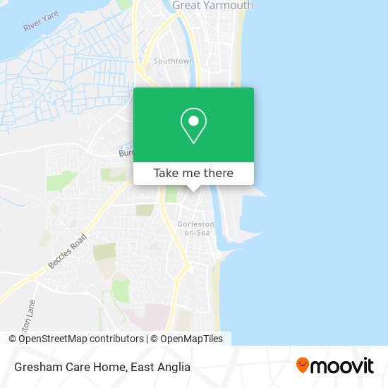 Gresham Care Home map