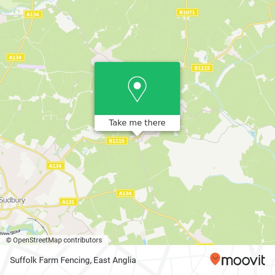 Suffolk Farm Fencing map