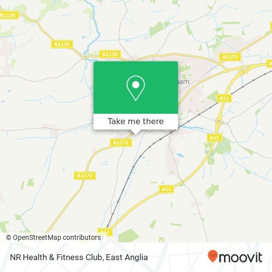 NR Health & Fitness Club, Chestnut Drive Wymondham Wymondham NR18 9 map