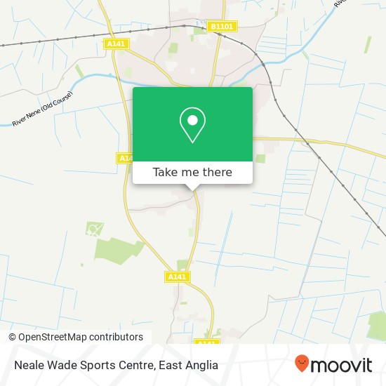 Neale Wade Sports Centre, Wimblington Road March March PE15 9 map