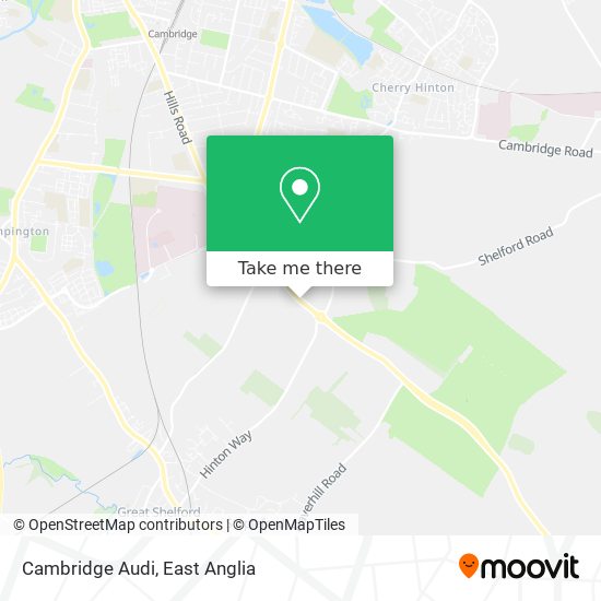 Cambridge Audi map