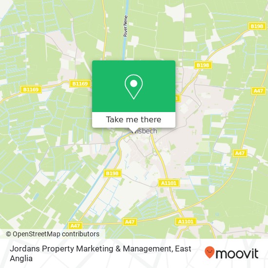 Jordans Property Marketing & Management, 4 South Brink Wisbech Wisbech PE13 1JD map