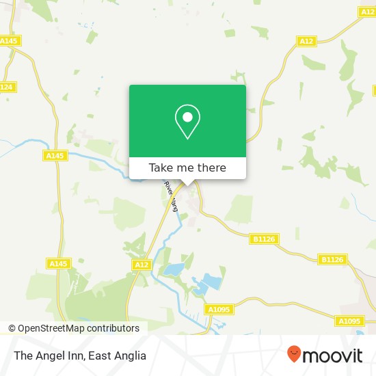 The Angel Inn map