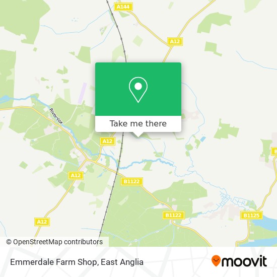 Emmerdale Farm Shop map