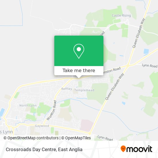 Crossroads Day Centre map