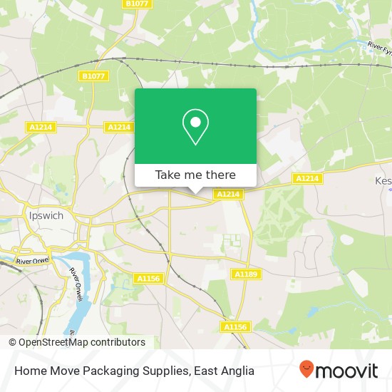 Home Move Packaging Supplies, 837 Woodbridge Road Ipswich Ipswich IP4 4NS map