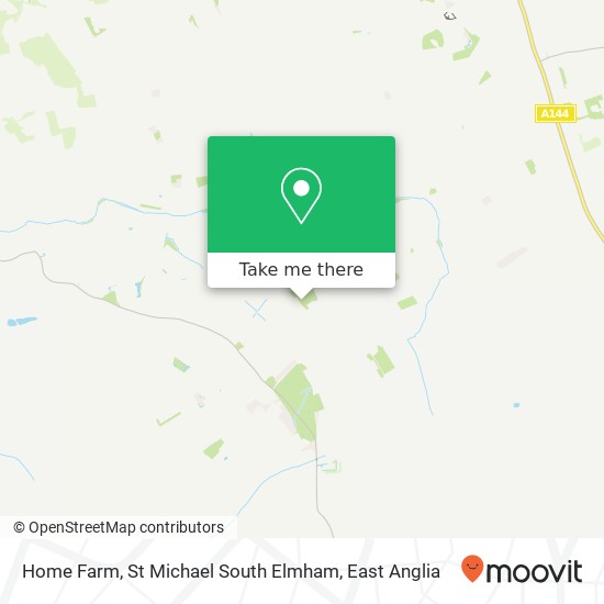 Home Farm, St Michael South Elmham map