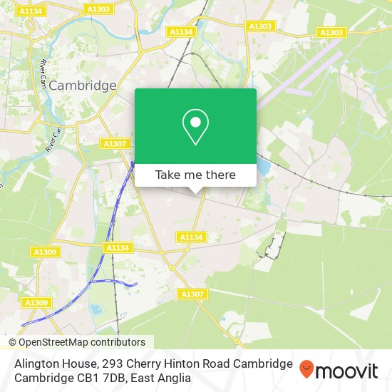 Alington House, 293 Cherry Hinton Road Cambridge Cambridge CB1 7DB map