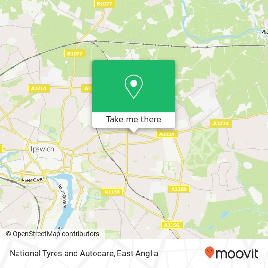 National Tyres and Autocare, 486 Woodbridge Road Ipswich Ipswich IP4 4PS map