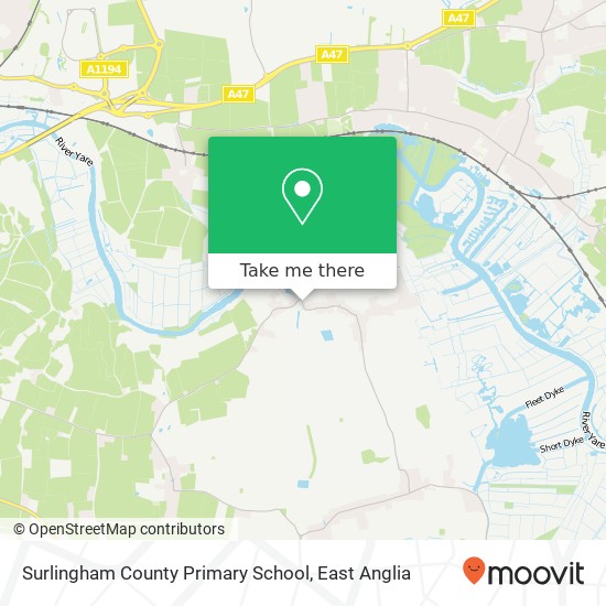 Surlingham County Primary School, Walnut Hill Surlingham Norwich NR14 7DQ map