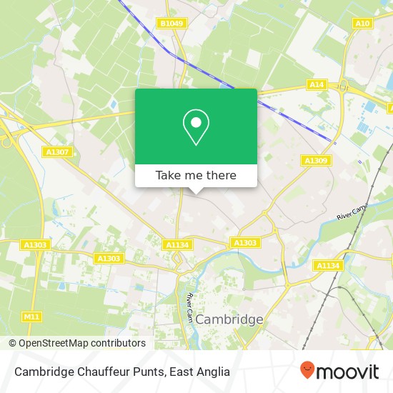 Cambridge Chauffeur Punts, 168 Gilbert Road Cambridge Cambridge CB4 3PB map