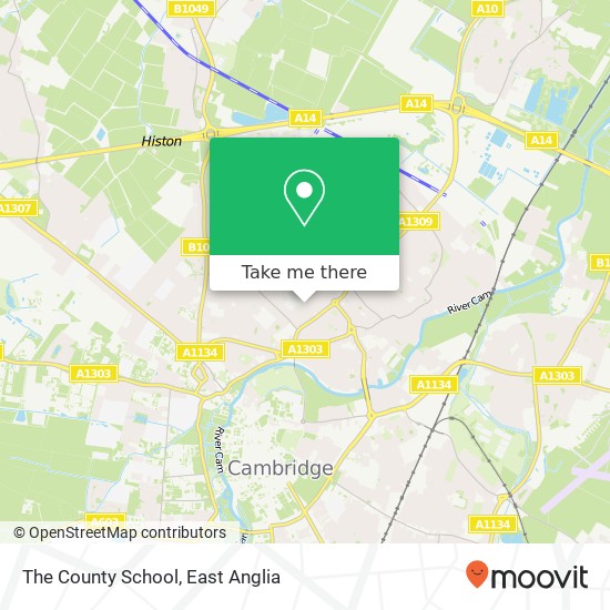 The County School, Ascham Road Cambridge Cambridge CB4 2 map