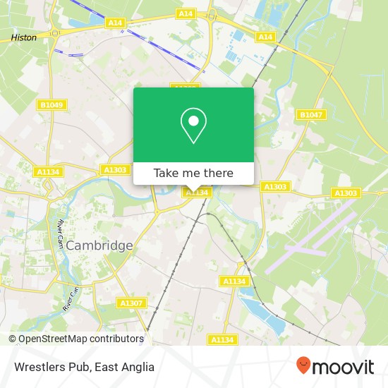 Wrestlers Pub, 337 Newmarket Road Cambridge Cambridge CB5 8 map