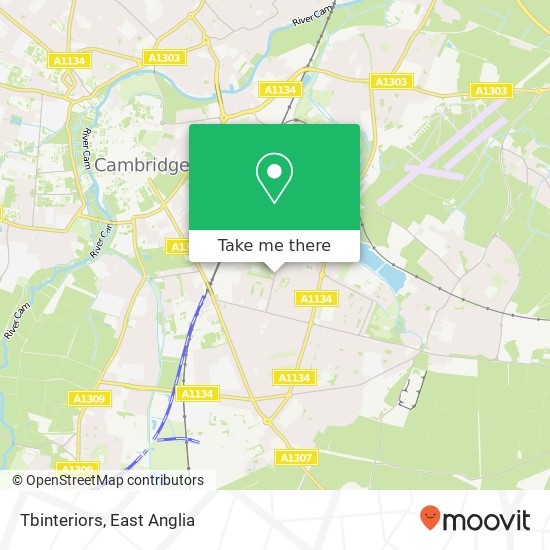 Tbinteriors, 137 Coleridge Road Cambridge Cambridge CB1 3PN map