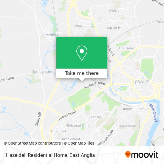 Hazeldell Residential Home map