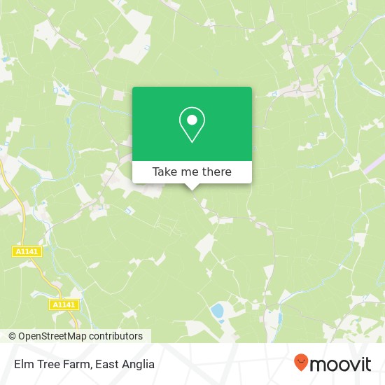 Elm Tree Farm, Bury Road Felsham Bury St Edmunds IP30 0 map