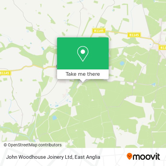 John Woodhouse Joinery Ltd map