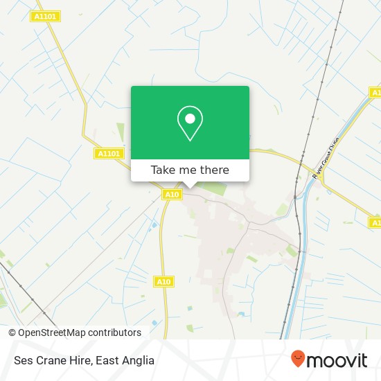 Ses Crane Hire, Meadow Court Littleport Ely CB6 1 map