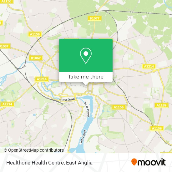 Healthone Health Centre map