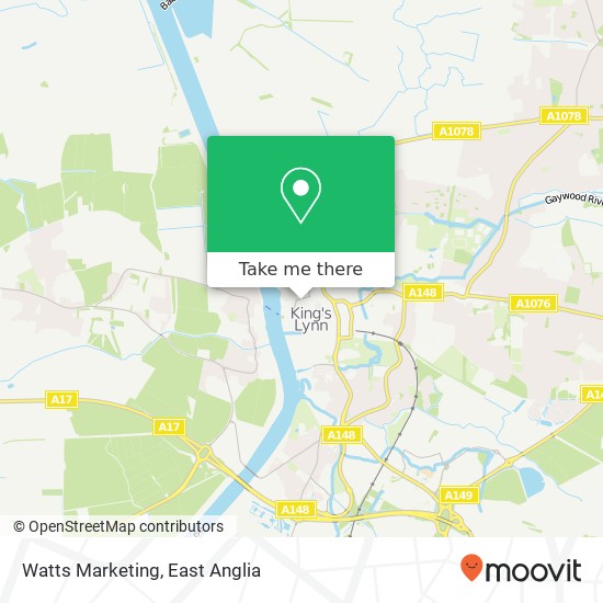 Watts Marketing map